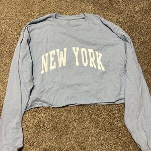 h&m new york long sleeve
